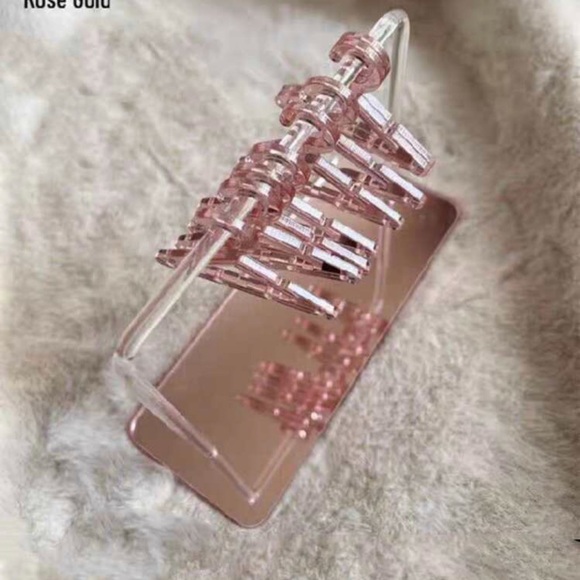 Acrylic Earring Display Stand NIP pink - Picture 3 of 4